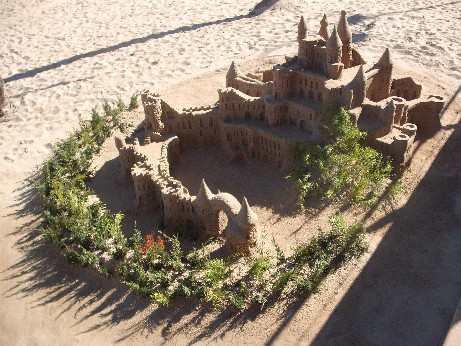 Spain - sandcastle