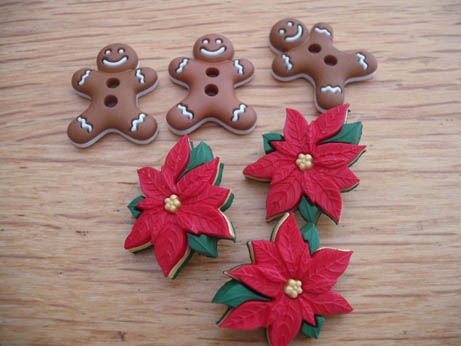 buttons gingerbread