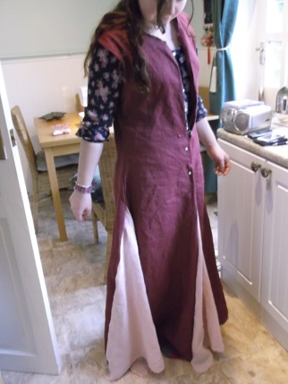 sewing weekend - ellie in dress