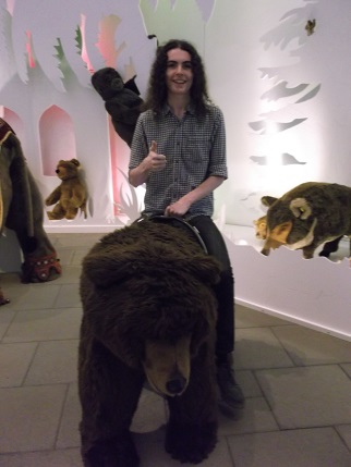 Bavaria 2014 Jake with bear