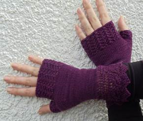 Knit for winter 4- mitts
