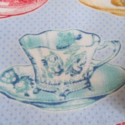 Tea cup theme fabric 3 - Copy