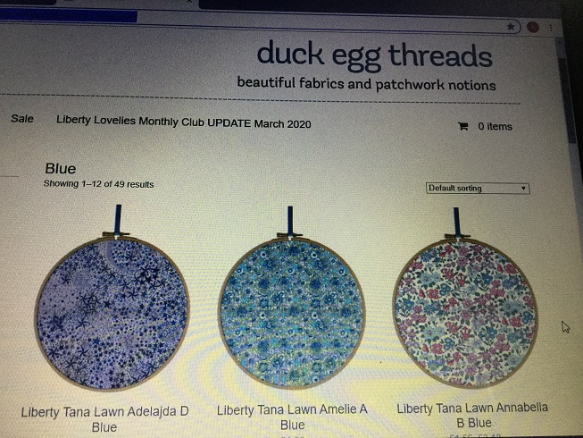 Duck Egg Threads site